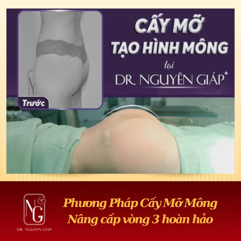 cấy mỡ mông là gì