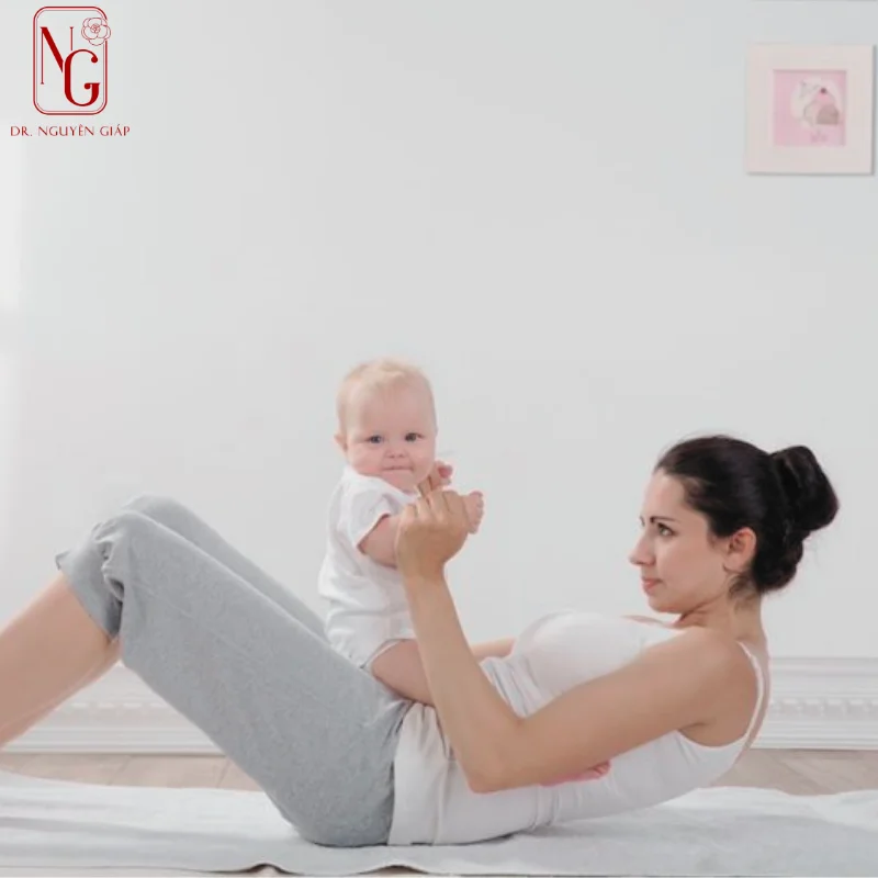 cach giam mo bung sau sinh hieu qua