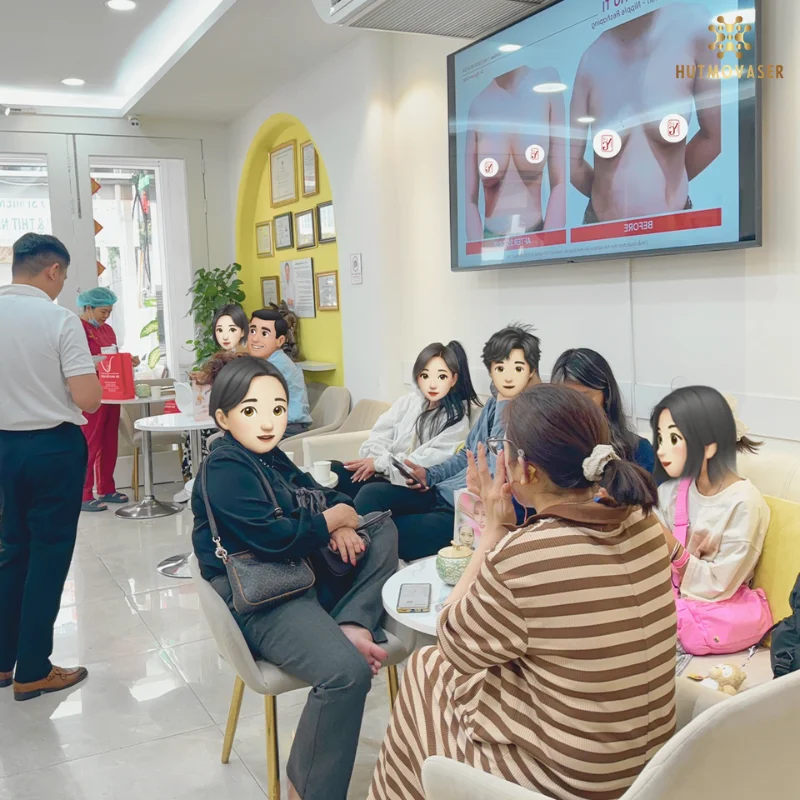 khach hang tu van tai phong kham