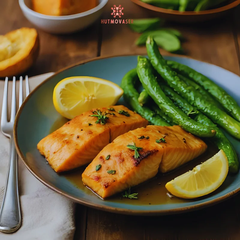 mam com lanh manh voi rau xanh